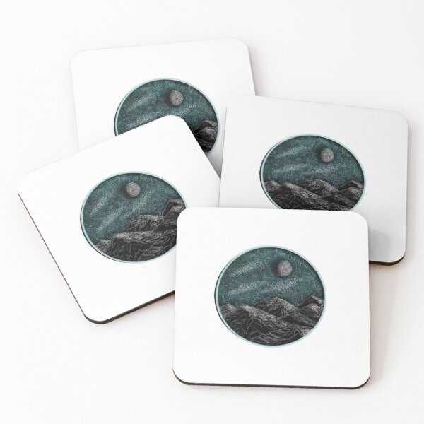 Item preview, waxing gibbous sky designed and sold by butterfly_galaxies.