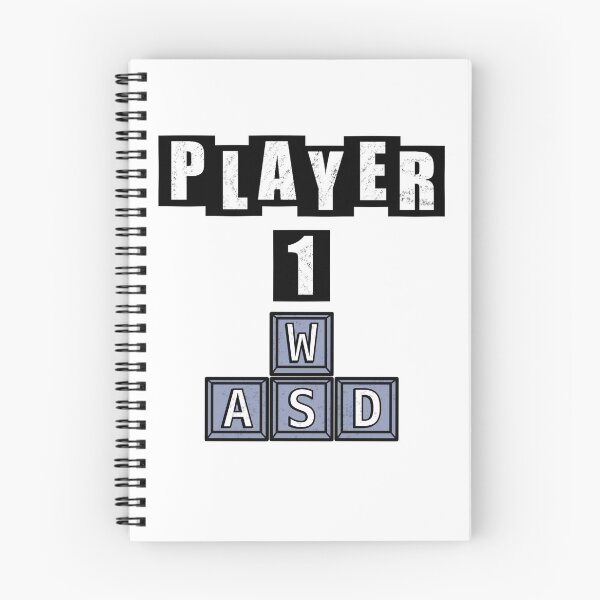 Item preview, Player One on Keyboard - White designed and sold by BusyMonkeys.