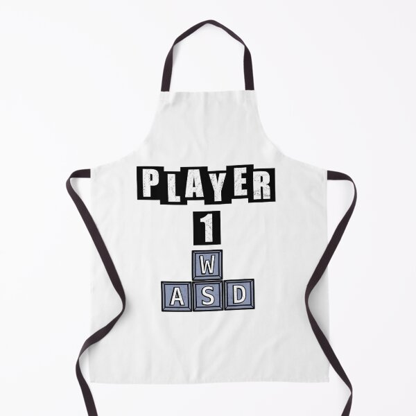 Item preview, Player One on Keyboard - White designed and sold by BusyMonkeys.