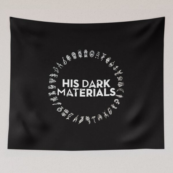Item preview, His Dark Materials - White Logo and Aleithiometer  designed and sold by TheW33bStore.