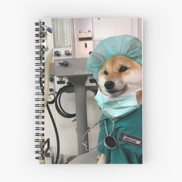Item preview, doctor shiba dog designed and sold by ParamedicDesign.
