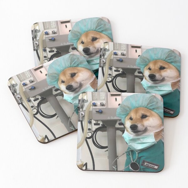 Artikelvorschau, Doktor Shiba Hund entworfen und verkauft von ParamedicDesign.