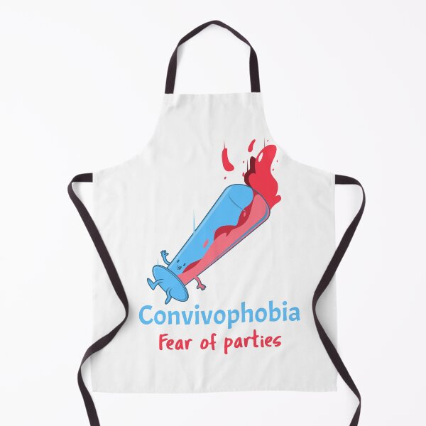 Item preview, Convivophobia - Fear Of Parties designed and sold by PhobiaStore.