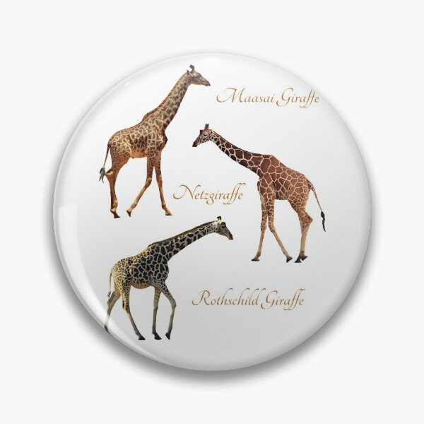 Item preview, 3 species of giraffes in Kenya / Africa designed and sold by TShirtsundMehr.