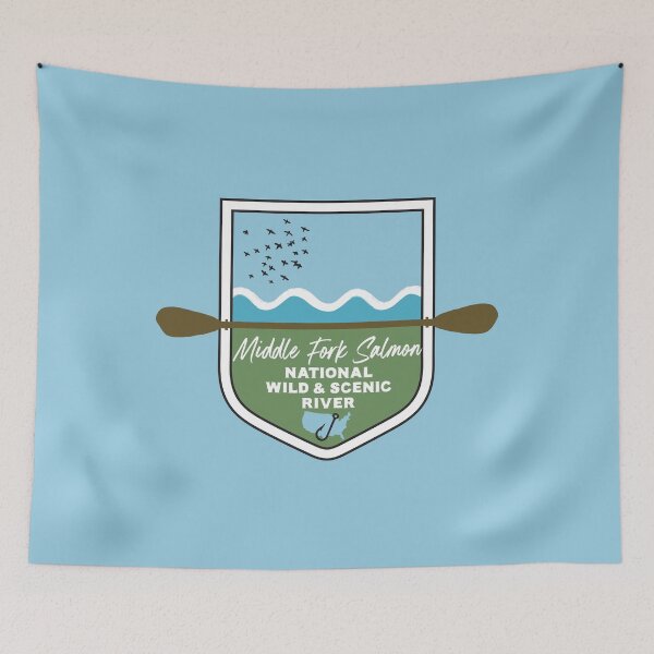 Item preview, Middle Fork Salmon National Wild and Scenic River Idaho National Park Paddling Fishing  designed and sold by palmettodigital.