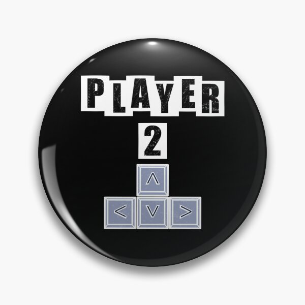 Item preview, Player Two on Keyboard - Black designed and sold by BusyMonkeys.