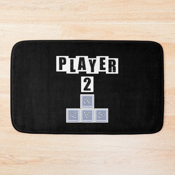 Item preview, Player Two on Keyboard - Black designed and sold by BusyMonkeys.