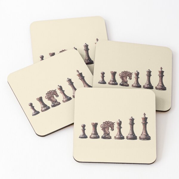 Item preview, chess pieces triangulation art designed and sold by psychoshadow.