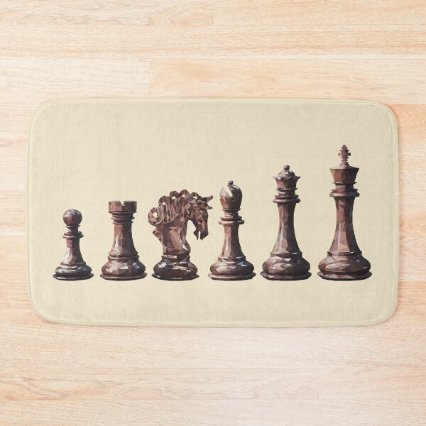 Item preview, chess pieces triangulation art designed and sold by psychoshadow.