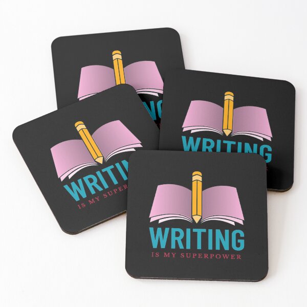 Item preview, Writing Is My Superpower Color designed and sold by Unworldly.