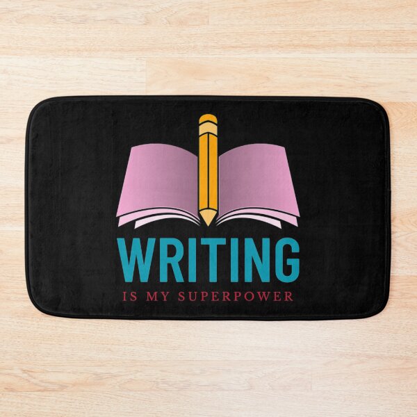 Item preview, Writing Is My Superpower Color designed and sold by Unworldly.