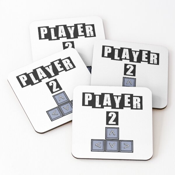 Item preview, Player Two on Keyboard - White designed and sold by BusyMonkeys.