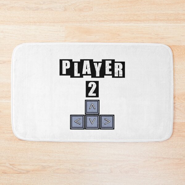 Item preview, Player Two on Keyboard - White designed and sold by BusyMonkeys.