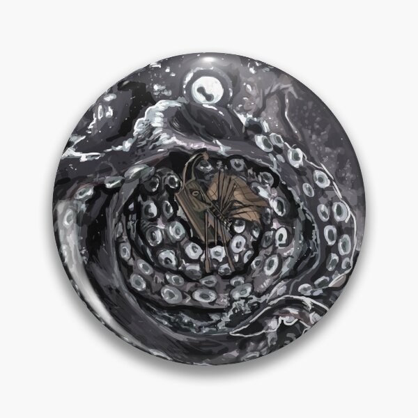 Item preview, Kraken vs Greek vessel in Gray designed and sold by Deathoftheself.