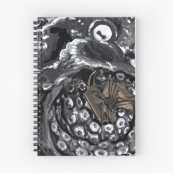 Item preview, Kraken vs Greek vessel in Gray designed and sold by Deathoftheself.