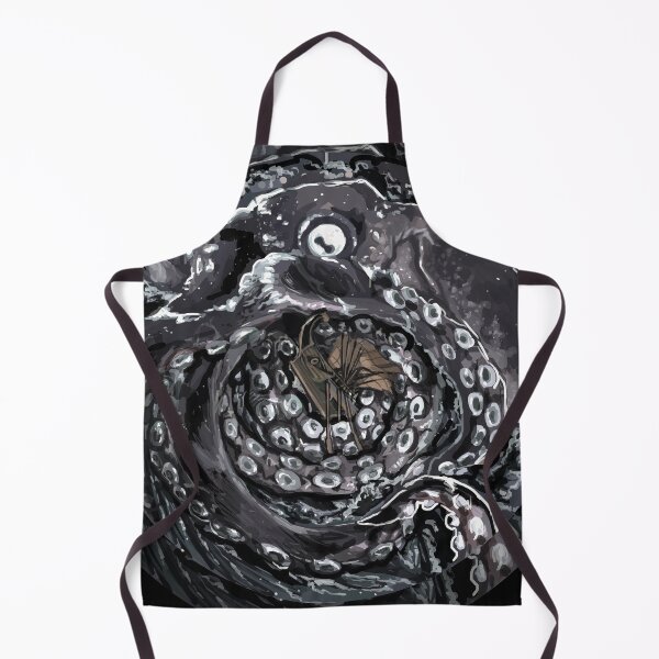 Item preview, Kraken vs Greek vessel in Gray designed and sold by Deathoftheself.