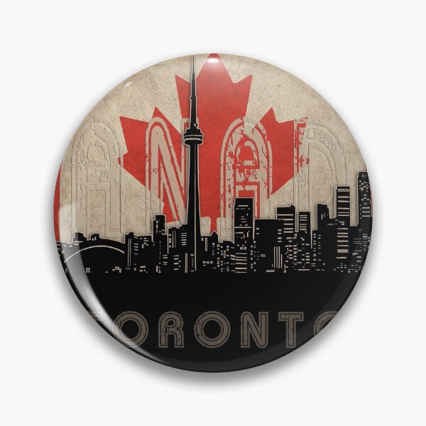 Item preview, toronto skyline flag  designed and sold by BekimART2.