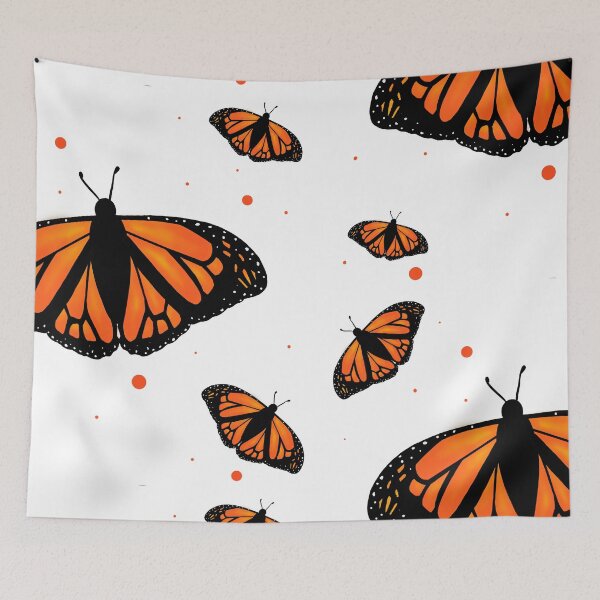 Item preview, Orange butterflies designed and sold by Lupicora.