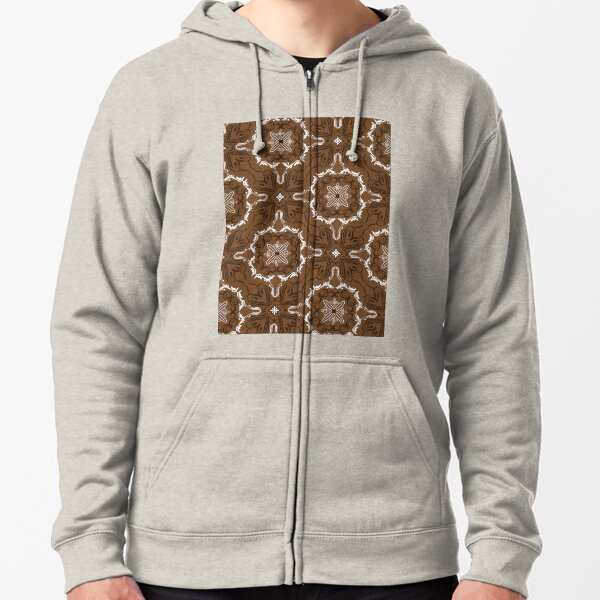 Batik Parang Design - Parang Batik Design - Batik Indonesien - Indonesischer Batik Kapuzenjacke