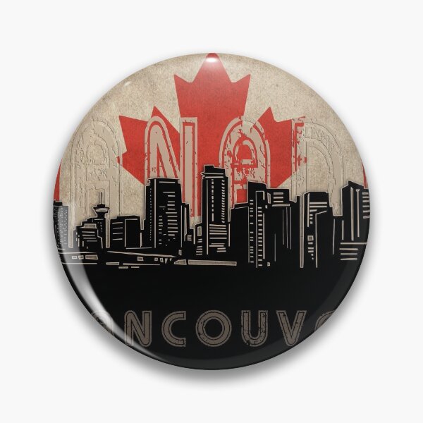 Item preview, vancouver skyline flag designed and sold by BekimART2.