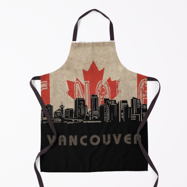 Item preview, vancouver skyline flag designed and sold by BekimART2.