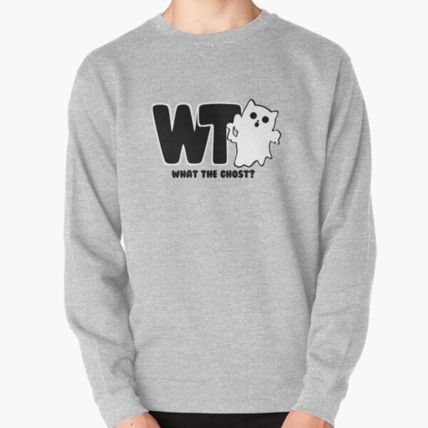 What The Ghost? Dark Pullover Sweatshirt