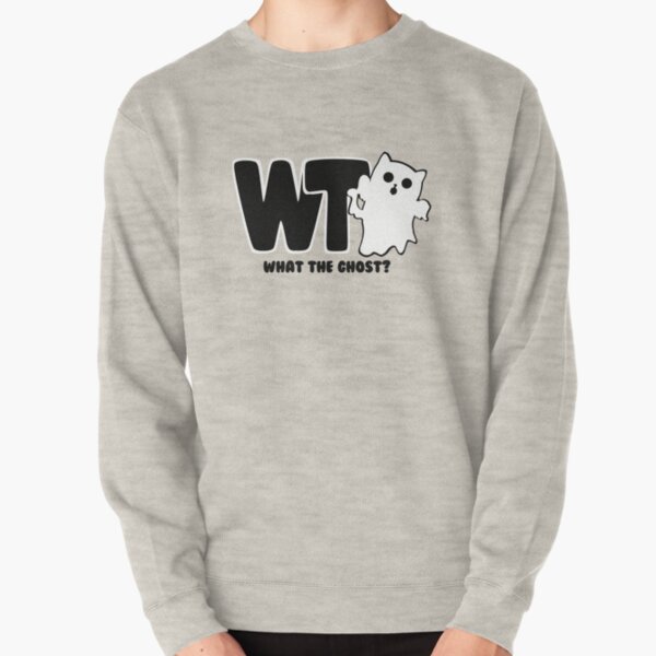What The Ghost? Dark Pullover Sweatshirt