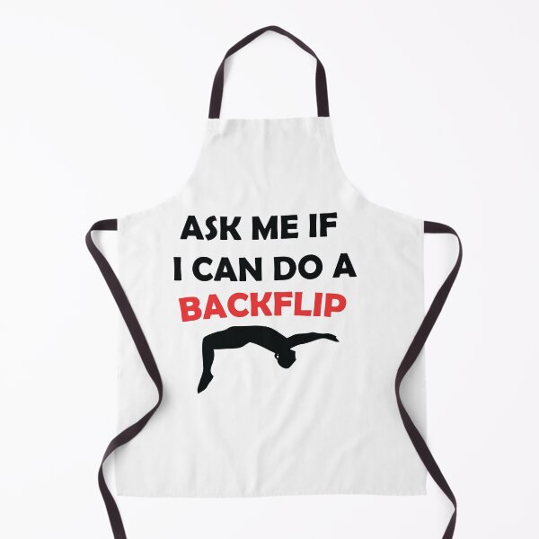 Item preview,  ASK ME IF I CAN  DO A BACKFLIP. Funny Parkouring Backflip Free running Parkour gifts  designed and sold by First Store.
