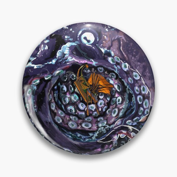 Item preview, Kraken vs Greek vessel Blue designed and sold by Deathoftheself.
