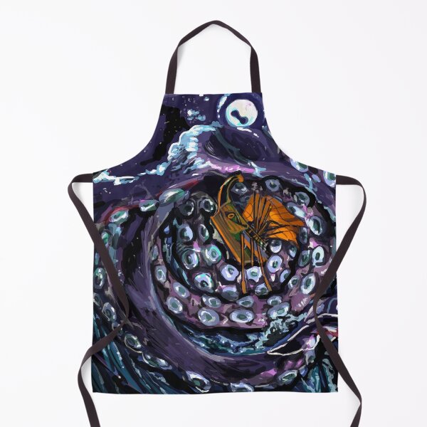 Item preview, Kraken vs Greek vessel Blue designed and sold by Deathoftheself.