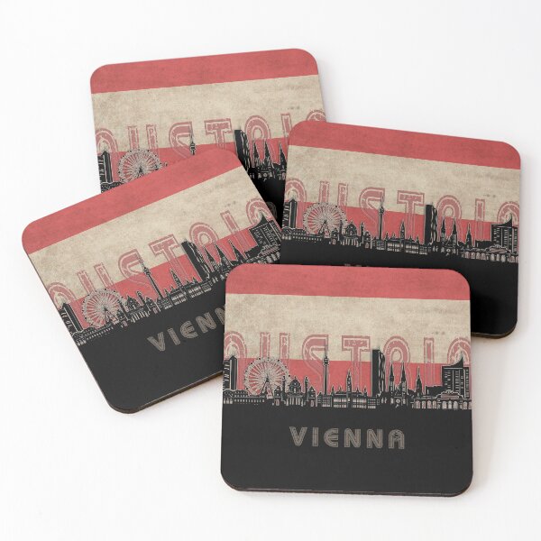 Item preview, vienna skyline flag designed and sold by BekimART2.