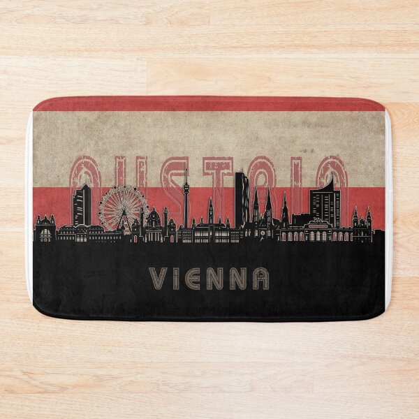 Item preview, vienna skyline flag designed and sold by BekimART2.