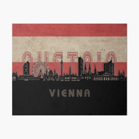 Item preview, vienna skyline flag designed and sold by BekimART2.