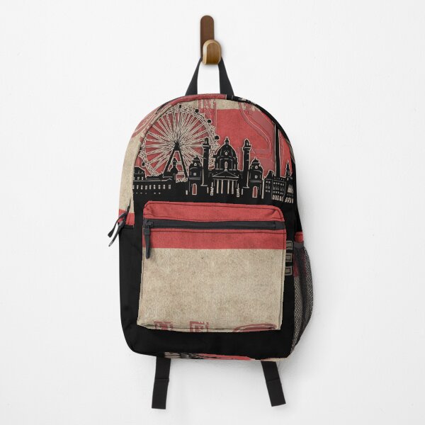 Item preview, vienna skyline flag designed and sold by BekimART2.