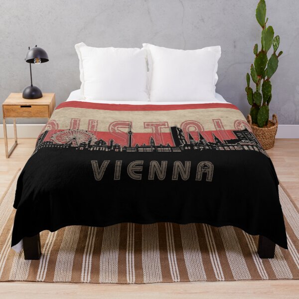 Item preview, vienna skyline flag designed and sold by BekimART2.