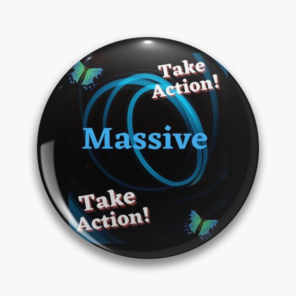 Item preview, TAKE MASSIVE ACTION! designed and sold by Trendi61.