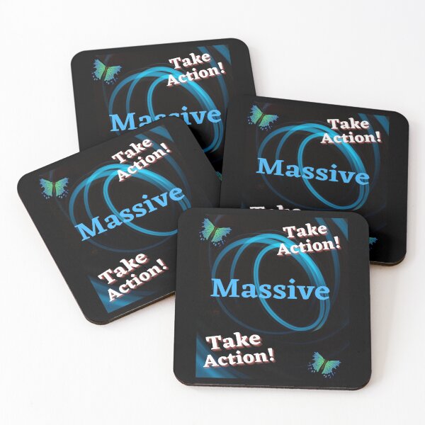 Item preview, TAKE MASSIVE ACTION! designed and sold by Trendi61.