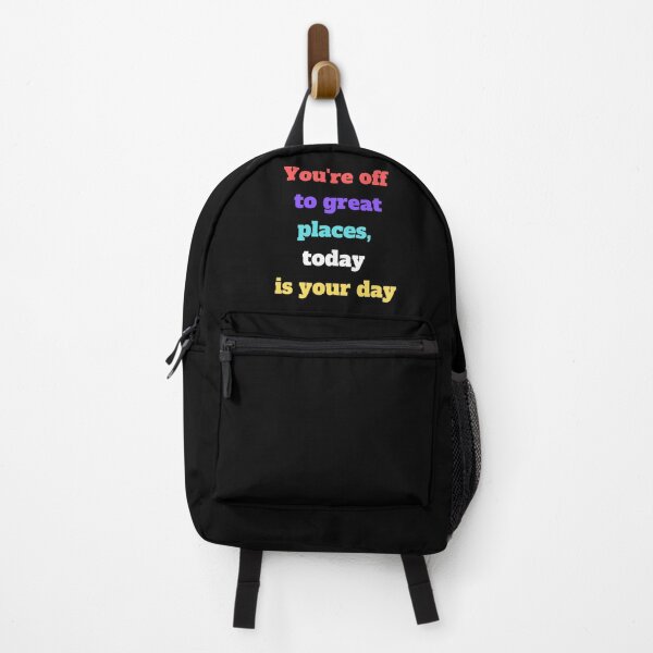 Item preview, Positive Life Quotes You're off to great places, today is your day designed and sold by The Full Cart.