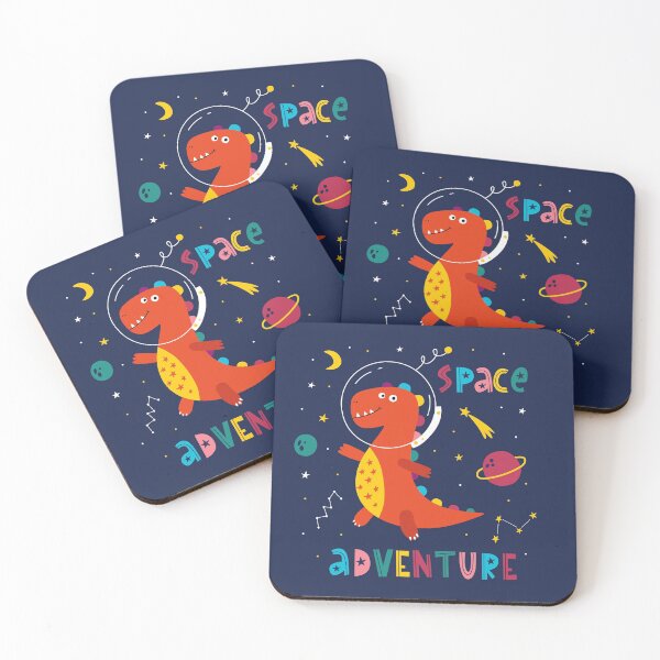 Item preview, Funny dinosaur in space. Dinosaur astronaut. designed and sold by IrinaOstapenko.