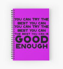 Optimistic Spiral Notebook