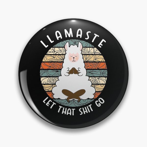 Item preview, Lamaste Lama Alpaca Yoga - Funny Meditation designed and sold by Lenny Stahl.