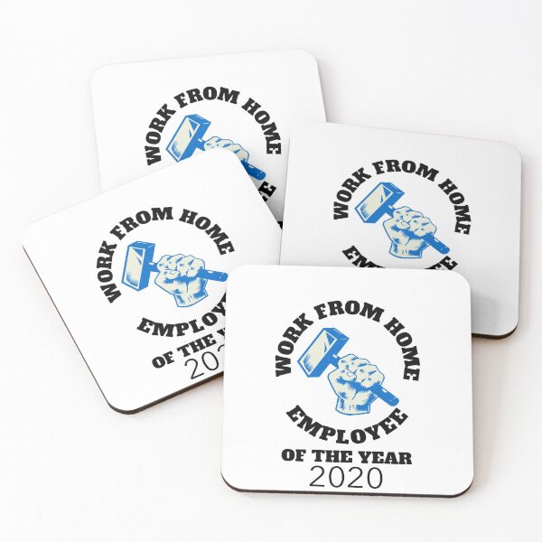 Item preview, Cool Work From Home Employee Of The Year designed and sold by YourEssentials.