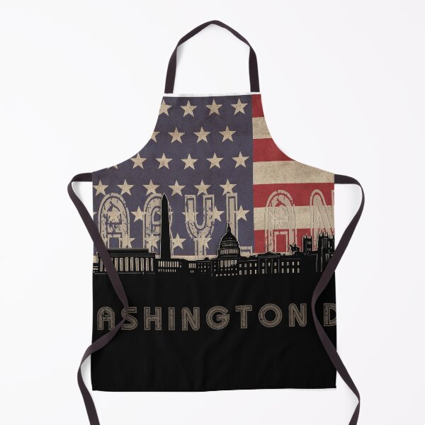 Item preview, washington dc skyline flag designed and sold by BekimART2.