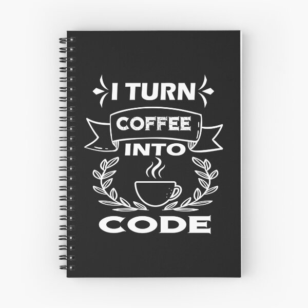 Item preview, I Turn Coffee Into Code designed and sold by ibrastore.