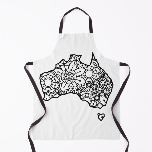 Item preview, Australia Map Mandala designed and sold by yacine12353.
