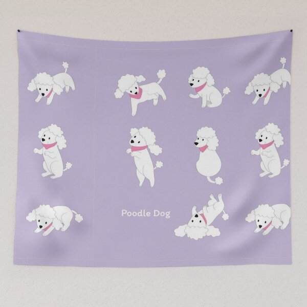 Item preview, Poodle pet dog dogs pets puppy art caniche pop art groomers designed and sold by Coolstuff4you71.