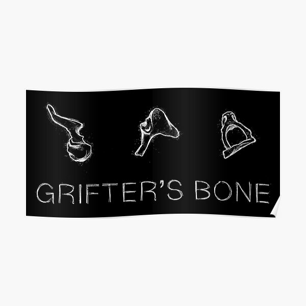 Grifters Bone - Light Logo Poster
