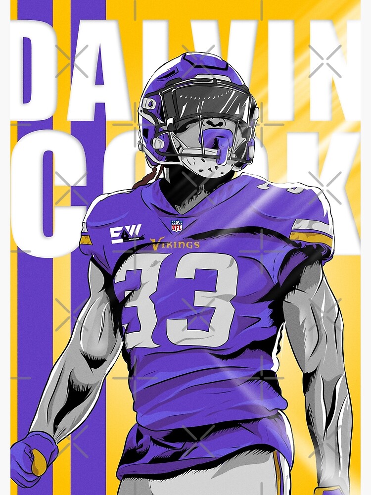 Dalvin Cook Poster Greeting Card for Sale by EthycalWarrior