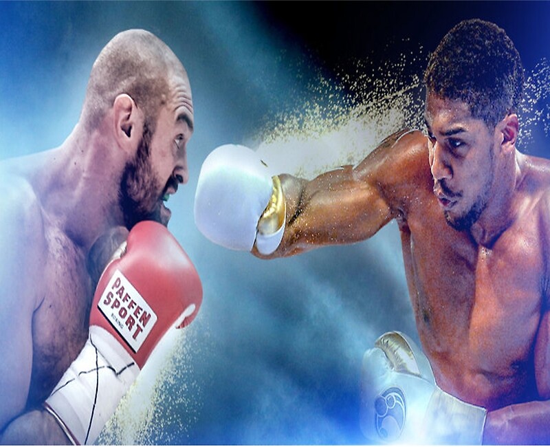 "Anthony Joshua vs Tyson Fury #JoshuaFury Prints ...