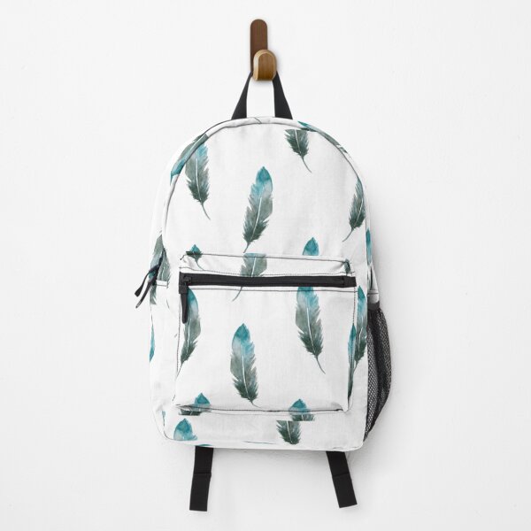 Item preview, Feather pattern- blues and greys ( mythical creatures ) designed and sold by afrapaints.